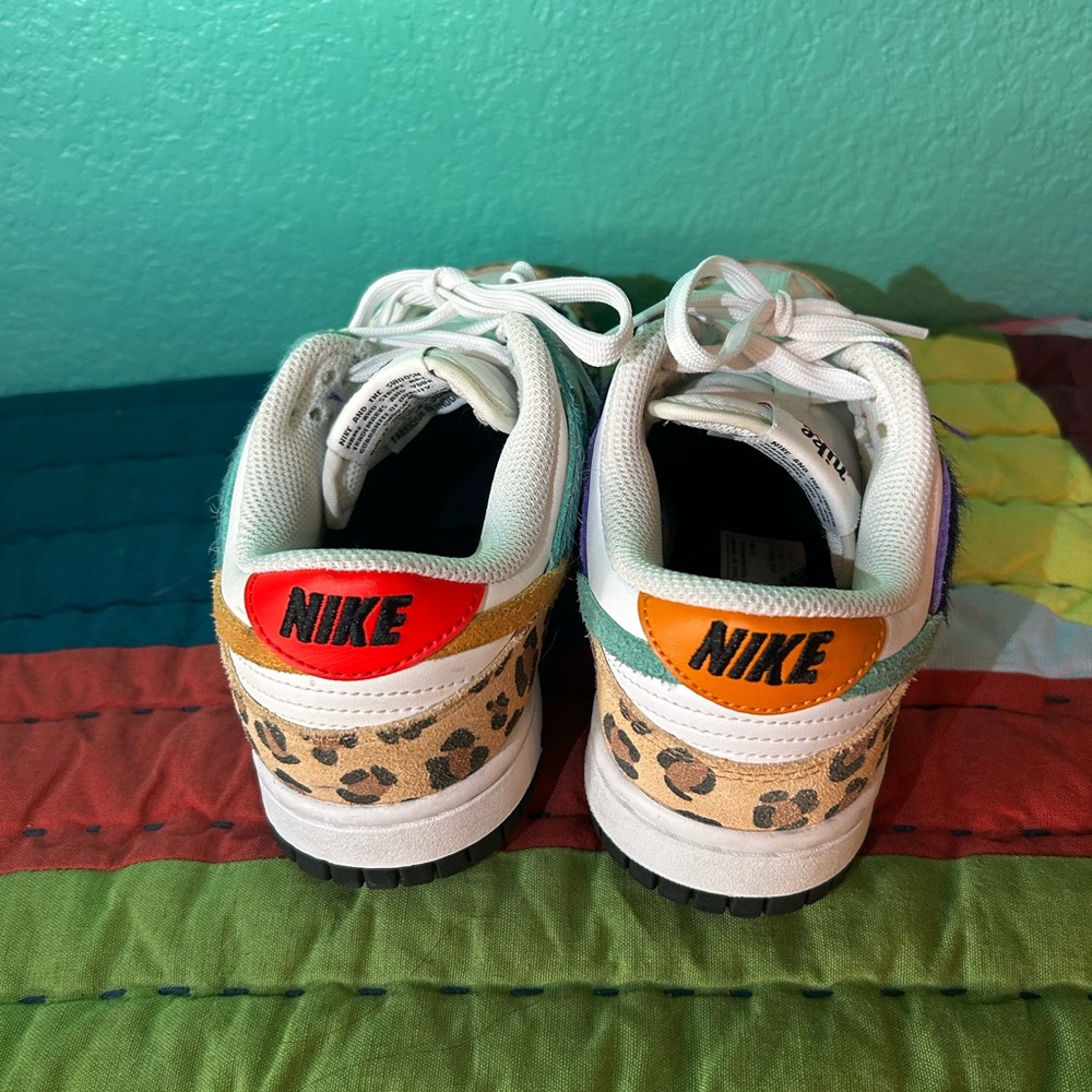 Women’s Dunk Low Nike safari mix size 6.5 - Picture 7 of 9